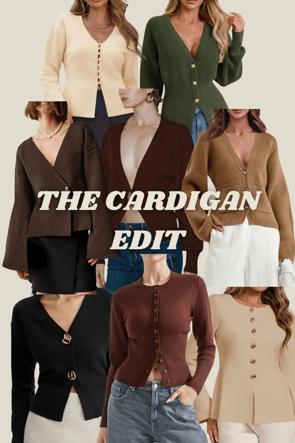 Fall Staple Turned Chic: Cardigans With Defined&nbsp;Waist